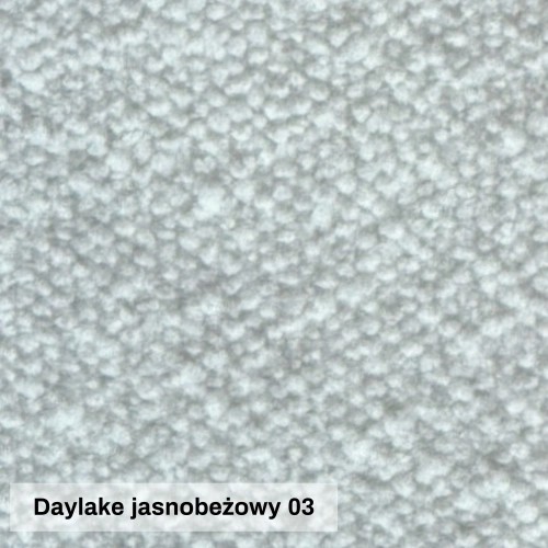 Sofa rozkładana 227x110 cm Lorena jasnobeżowy dzianina | MONONI.PL