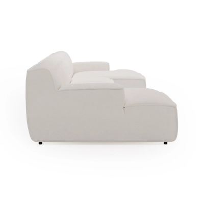 U Look modulares Ecksofa 380x160 cm, creme-beige I MONONI.PL