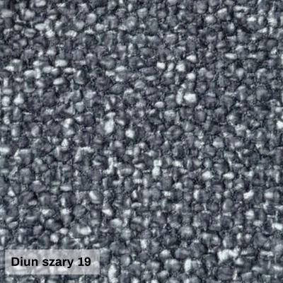 Szary narożnik  modułowy Luss  3 osobowy 320x160 cm boucle I MONONI.PL