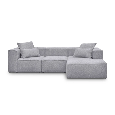 Luss 3-sitziges modulares Schlafsofa 300x160 cm, beige I MONONI.PL