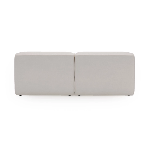 Sofa modułowa  Look, 220x103 cm, śmietankowy beż szenil I MONONI.PL