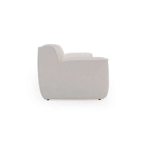 Sofa modułowa  Look, 220x103 cm, śmietankowy beż szenil I MONONI.PL