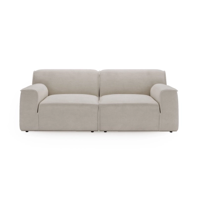 Modulares Sofa Look 220x103 cm, beige Chenille I MONONI.PL