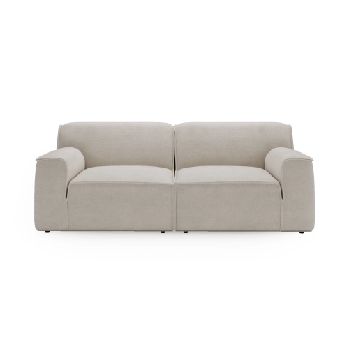 Modulares Sofa Look 220x103 cm, beige Chenille I MONONI.PL