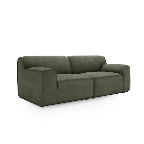 Modulares Sofa Look 220x103 cm oliv I MONONI.PL