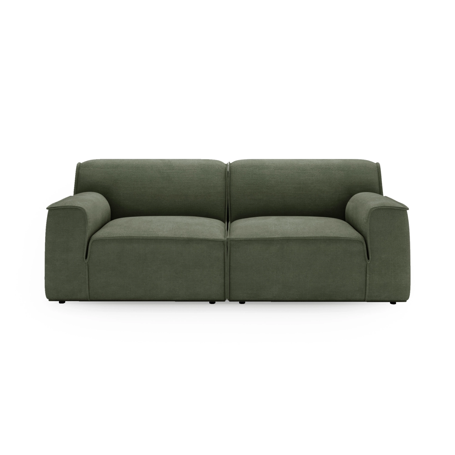 Sofa modułowa Look 220x103 cm oliwkowa I MONONI.PL