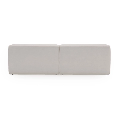 Sofa modułowa Look 4 osobowa 270x103 cm biały szenil I MONONI.PL