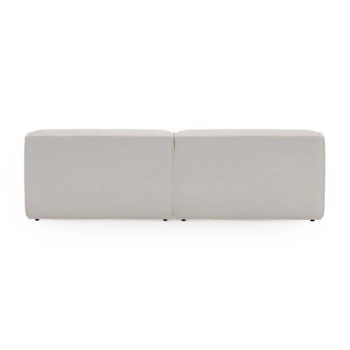 Modulares Sofa Look 4-Sitzer 270x103 cm weiß Chenille I MONONI.PL