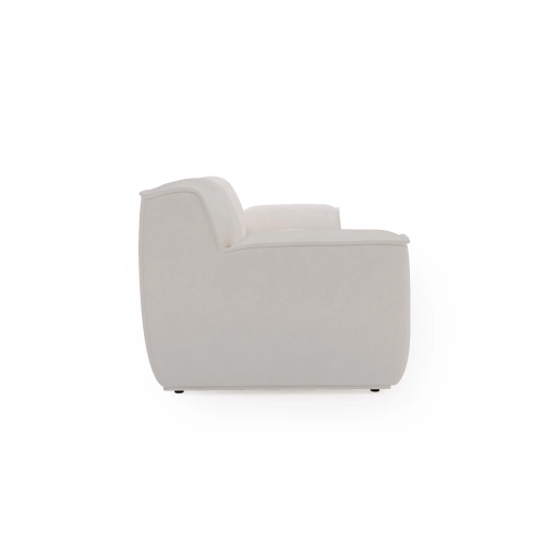 Sofa modułowa Look 4 osobowa 270x103 cm biały szenil I MONONI.PL
