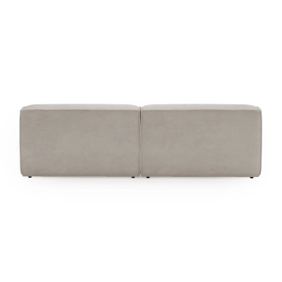 Modulares Sofa Look 4 Sitzer 270x103 cm beige Chenille I MONONI.PL