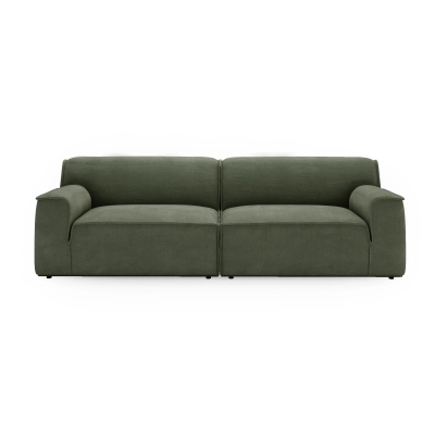 Modulares Sofa Look 4-Sitzer 270x103 cm oliv I MONONI.PL