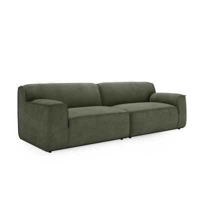 Modulares Sofa Look 4-Sitzer 270x103 cm oliv I MONONI.PL