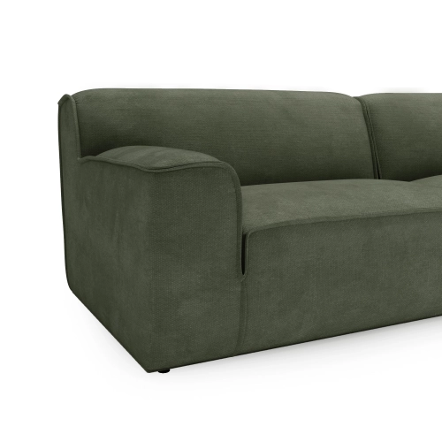 Sofa modułowa Look 4 osobowa 270x103 cm oliwkowy I MONONI.PL