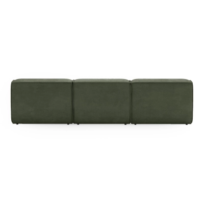 Sofa modułowa Look 6 osobowa 300x103 cm oliwkowy szenil I MONONI.PL