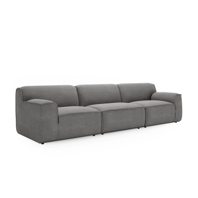 Sofa modułowa Look 6 osobowa 300x103 cm oliwkowy szenil I MONONI.PL