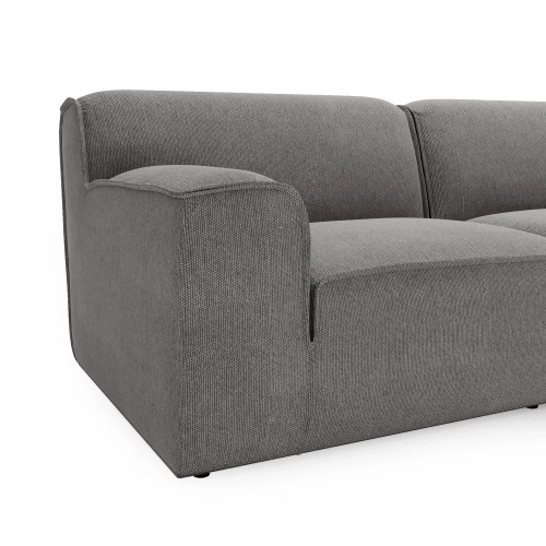 Modulares Sofa Look 6 Sitzer 300x103 cm oliv Chenille I MONONI.PL
