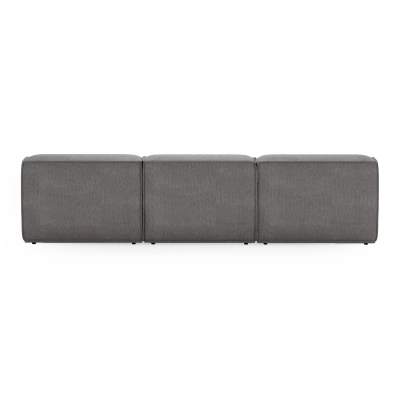 Modulares Sofa Look 6 Sitzer 300x103 cm oliv Chenille I MONONI.PL