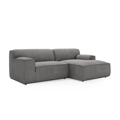 Modular L Look 3-Sitzer Schlafsofa 245x160 cm hell MONONI.PL