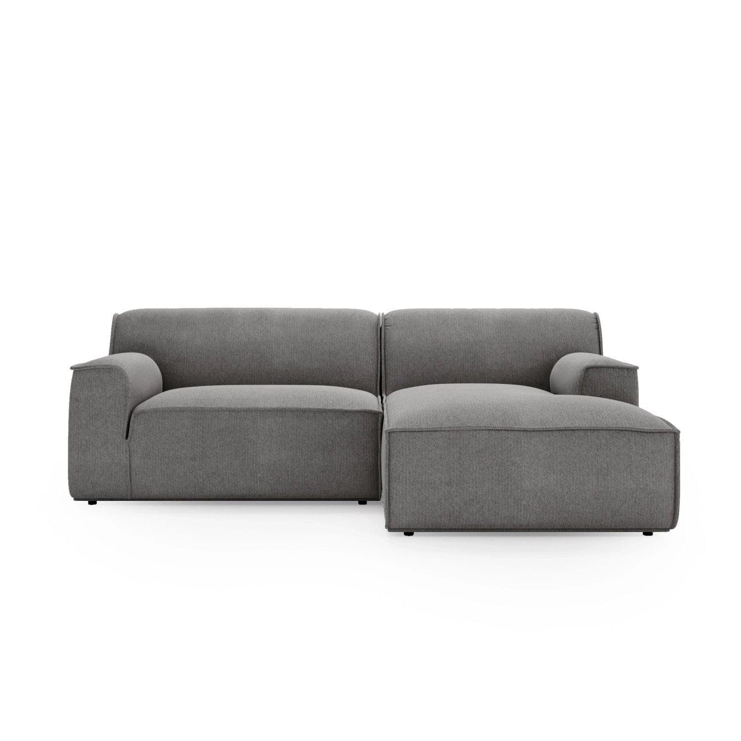 Modular L Look 3-Sitzer Schlafsofa 245x160 cm hell MONONI.PL