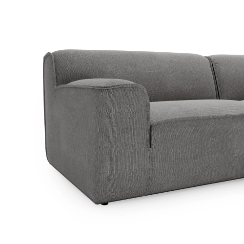 Modular L Look 3-Sitzer Schlafsofa 245x160 cm hell MONONI.PL