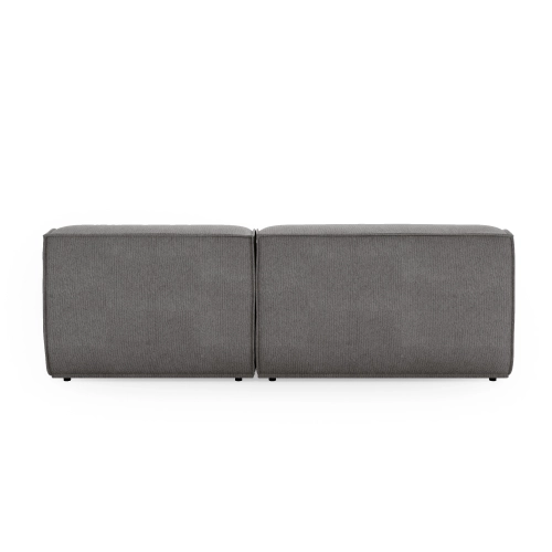 Modular L Look 3-Sitzer Schlafsofa 245x160 cm hell MONONI.PL