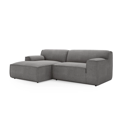 Narożnik modułowy L Look 3 osobowy 245x160 cm jasnoI MONONI.PL