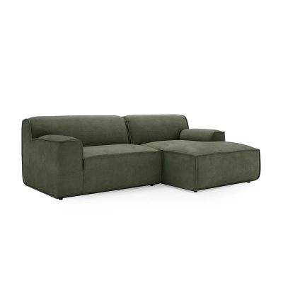 Modulares Ecksofa L Look 3-Sitzer 245x160 cm beige I MONONI.PL