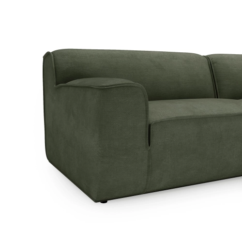 Modulares Ecksofa L Look 3-Sitzer 245x160 cm beige I MONONI.PL