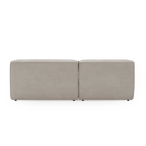 Narożnik modułowy L Look 3 osobowy 245x160 cm beżowy I MONONI.PL
