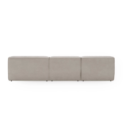 Narożnik modułowy L Look 4 osobowy 245x160cm beżowy szenil I MONONI.PL