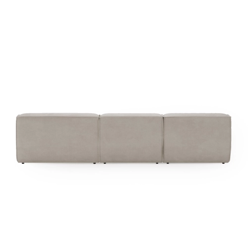 Narożnik modułowy L Look 4 osobowy 245x160cm beżowy szenil I MONONI.PL