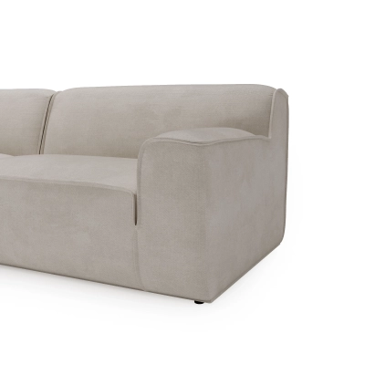 Narożnik modułowy L Look 4 osobowy 245x160cm beżowy szenil I MONONI.PL