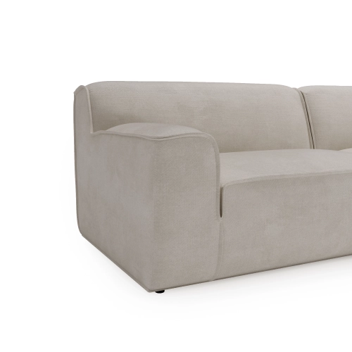 Narożnik modułowy L Look 4 osobowy 245x160cm beżowy szenil I MONONI.PL