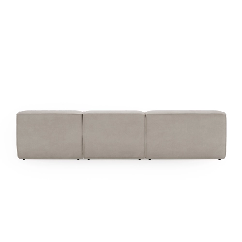 Narożnik modułowy L Look 4 osobowy 245x160cm beżowy szenil I MONONI.PL