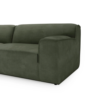 Modulares Ecksofa L Look 4-Sitzer 245x160cm oliv I MONONI.PL