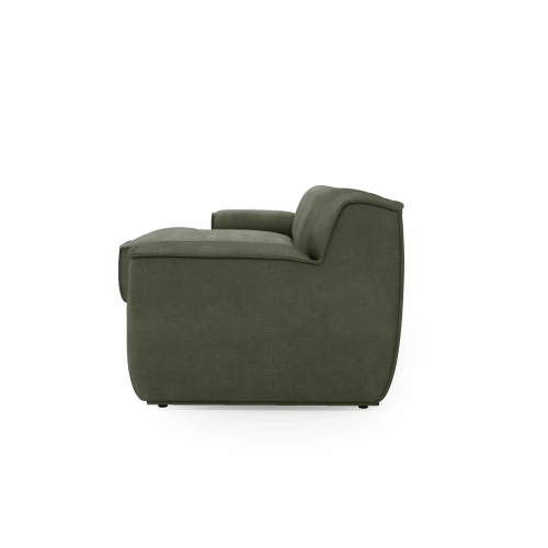 Narożnik modułowy L Look 4 osobowy 245x160cm oliwkowy I MONONI.PL