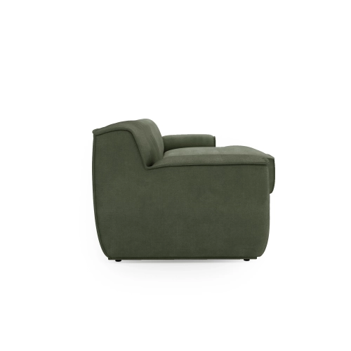 Narożnik modułowy L Look 4 osobowy 245x160cm oliwkowy I MONONI.PL