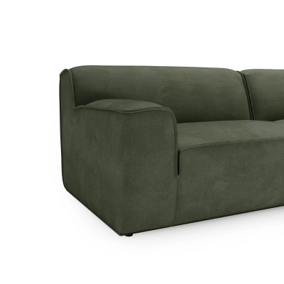Narożnik modułowy L Look 4 osobowy 245x160cm oliwkowy I MONONI.PL