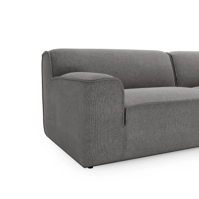 Narożnik modułowy L Look 4 osobowy 245x160cm jasnoszaryI MONONI.PL