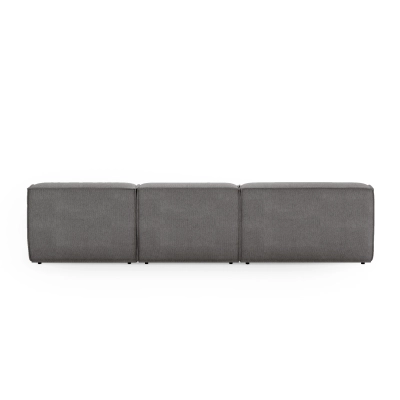 Narożnik modułowy L Look 4 osobowy 245x160cm jasnoszaryI MONONI.PL