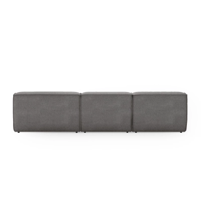 Modulares Ecksofa L Look 4-Sitzer 245x160cm hellgrauI MONONI.PL