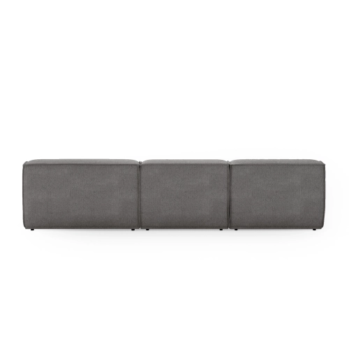 Narożnik modułowy L Look 4 osobowy 245x160cm jasnoszaryI MONONI.PL
