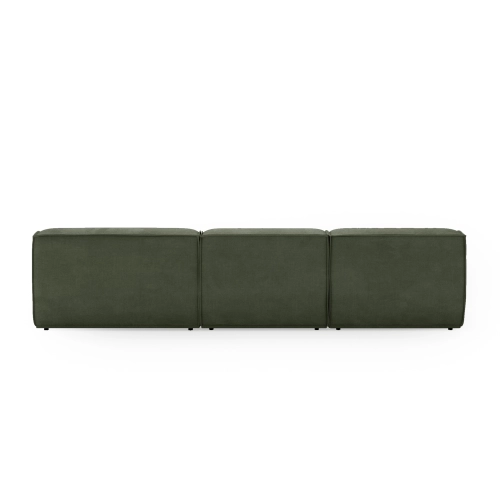 Modulares Ecksofa L Look 4-Sitzer 245x160cm oliv I MONONI.PL