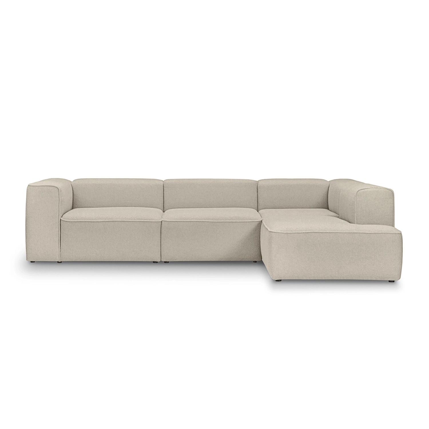 Luss L modulare Ecke 4-Sitzer 310x210 cm, boucle|MONI.PL