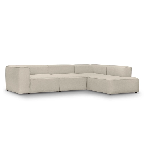 Luss L narożnik modułowy 4 osobowy 310x210 cm, boucle|MONONI.PL