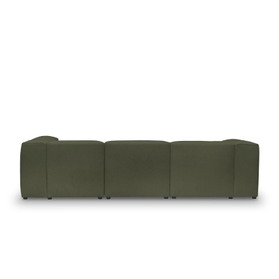 Großes modulares 4-Sitzer Schlafsofa 310x210 cm Luss oliv|MONI.PL