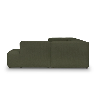 Großes modulares 4-Sitzer Schlafsofa 310x210 cm Luss oliv|MONI.PL