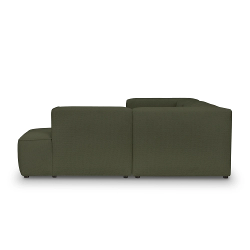 Großes modulares 4-Sitzer Schlafsofa 310x210 cm Luss oliv|MONI.PL