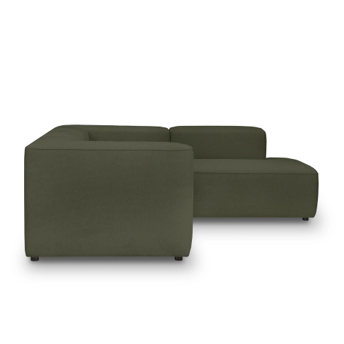 Großes modulares 4-Sitzer Schlafsofa 310x210 cm Luss oliv|MONI.PL