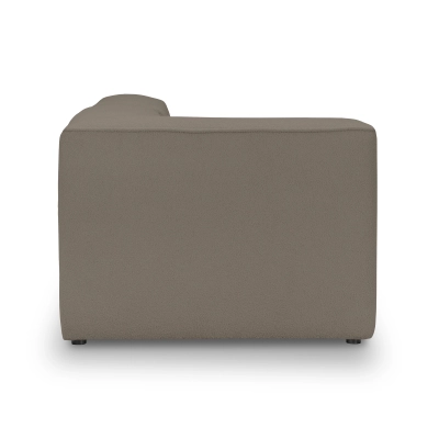 Luss modulares Sofa 220x100 cm Kaffee Boucle I MONONI.PL